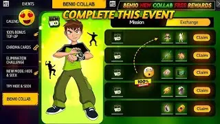 BEN 10 &times; FREEFIRE COLLABORATION 😍EVENT | NEXT RING EVENT | NEW EVENT FREEFIRE TODAY | FF MALAYALAM