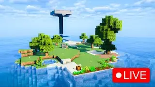 Minecraft Hardcore, But I’m Stuck On An ISLAND... (Day 2)