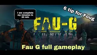 FauG Game play | FauG Tips and Tricks | Mobile Game | FauG
