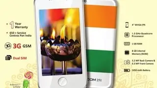freedom 251 Smartphone made in india