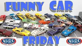 Funny Car Friday featuring Hot Wheels Dragstrip Demons & Johnny lightning funny car legends