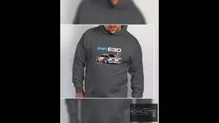 Vintage Car T-Shirt, BMW 3 Series Graphic Tee, Retro 1980s Slammed Car Design, Car Enthusiast Gif...