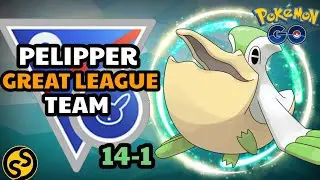 Pelipper is DESTROYING Everyone with his Amazing Move Combination in Great league
