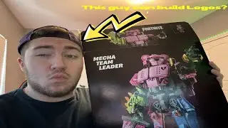 I built the Mecha Team Leader Lego Set!