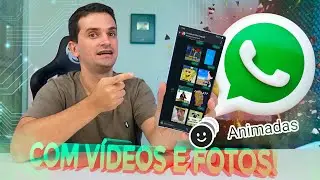 Como CRIAR figurinha ANIMADAS no WHATSAPP R&aacute;pido e F&aacute;cil!! ATUALIZADO!!🚨