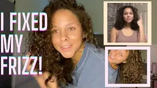 How I Fixed My FRIZZY 2C Hair!