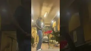 Jayfeel singing crawl by @ChrisBrownTV
