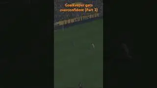 Goalkeeper gets overconfident (Part 2) | Ronaldinho Finesse Goal | #fc24 #fifagoals #fc24gameplay