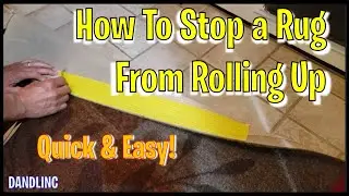 How To Keep an Area Rug from Bunching Up (DIY Quick and Easy Fix)