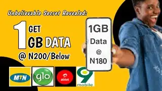 How to Buy Data Bundle Cheaper(Below N200)|And Resell with 40% Profit.