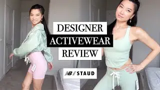 NEW BALANCE NB X STAUD 2021 Collection | New Designer Collaboration Activewear Workout Fashion Haul