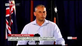 NT POLICE SCANDAL DEEPENS AS CHIEF MINISTER RETURNS EARLY FROM HOLIDAYS