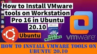 How to install VMware tools on Ubuntu 20.10 step by step vmware workstation 16 on windows10/8#ubuntu