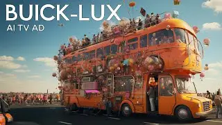 Buick-Lux Double-Decker Party Bus | AI TV AD [4K]