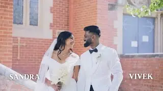 Vivek & Sandra Wedding & Reception Highlights | Marrygold