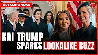 Kai Trump sparks lookalike buzz with aunt Ivanka in new inauguration photo