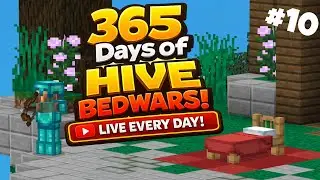 365 Days of Hive Bedwars LIVE | Day #10