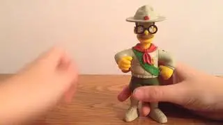 The Simpsons World Of SpringField Scout Leader Flanders Toy Review