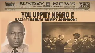 Bumpy Johnson 1936: The Day He Taught a Racist a Brutal Lesson! 😱 #HarlemHistory