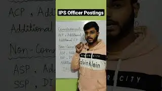 IPS Officer Postings | Commissionerate & Non-Commissionerate System #ips #ipsofficer #police #shorts
