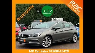2017 Vauxhall Astra Design 1.4T Cosmic Grey BF17BPU MK Car Sales