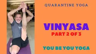 Quarantine Yoga - Part 2.  Vinyasa Flow. Baby Boomer. GenX. 40, 50, 60, 70 & Up. 10 min. practice