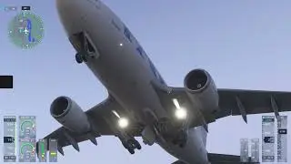 Flying over miami