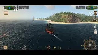 Capturing King Philip II and his ship [Fleet of 1st-rates and a Clipper]