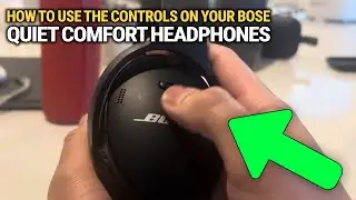 Как использовать элементы управления на наушниках Bose Quiet Comfort: ПРОСТОЕ руководство!