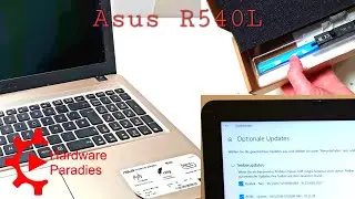 Asus R540L Laptop Akku austauschen Windows Treiber und Optionale Updates installieren