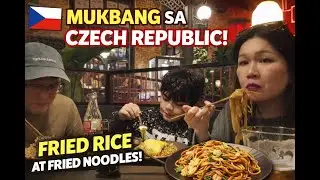 MUKBANG  |  FRIED RICE AT FRIED NOODLES SA ASIAN RESTAURANT DITO SA CZECH REPUBLIC