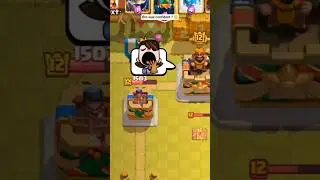 Bro was confident? 🥀| #clashroyale #supercell #shorts #trending #confidence #clutch #viral #reels
