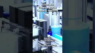 Automatic Essential Oil Bottle Labeling Machine#labelingmachine #bottlelabelingmachine #labeling