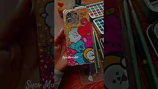 BTS mobile cover 💜#drawing #bts #shortsfeed #artist #shorts #short #mobile #army #support #subscribe