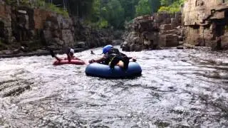 Tubing Ausable Chasm 08-25-14