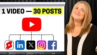 How We Turn ONE Video Into a Week&rsquo;s Worth of Content