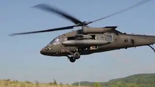 UH 60 Blackhawk USA ROMANIA & Canadian Military Air Assault