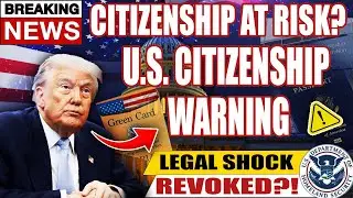 Beware Americans 🚨 | 5 Reasons You Can Lose U.S. Citizenship | Immigration Law Explained