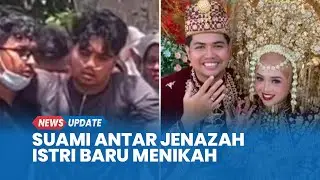 Isak Tangis Gilang Antar Jenazah Cindy Meninggal saat Bulan Madu, Masih Pakai Selang Oksigen