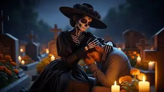 La Catrina Me Miró Fijamente en el Cementerio: Esa Noche Murió Mi Hermano