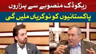 Reko diq project will provide jobs to thousands of Pakistanis | CEO Barrick Gold