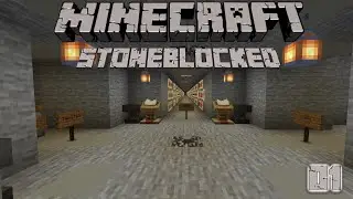 Stoneblock Bedrock Edition Episode 1: In the beginning....