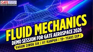 Gate Aerospace 2026 | Fluid Mechanics Demo Lecture | GATE Aerospace Academy |