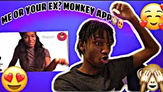 DO I LOOK BETTER THAN YOUR EX?🥰  😏 MONKEY APP (SHE LIKE ME😍💦)