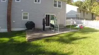 Building the Sukkah 5775