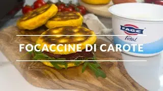 Focaccine di carote