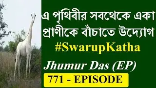 Kenya&rsquo;s white giraffe fitted with a GPS tracking device । Swarup Katha ep-771 । Poachers । Wildlife