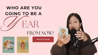 HINDI - ✨🪷Who are you going to be 1 year from now?!🪷✨(Pick a card reading)💫