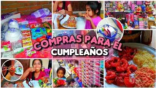 VAMOS al PUEBLO a COMPRAR COSAS para el CUMPLEAÑOS de SOFÍA