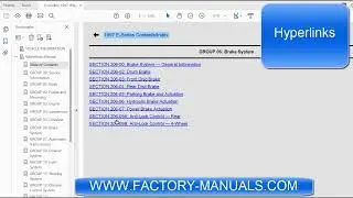 1997 Ford Econoline OEM factory repair manual